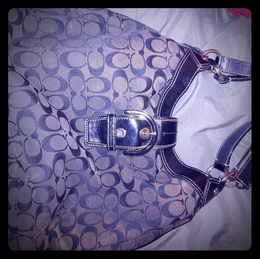 Black Coach Satchel